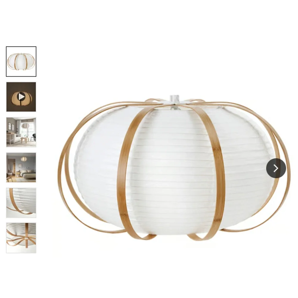 IKEA TAGGTOFS Pendant Lamp Shade 26